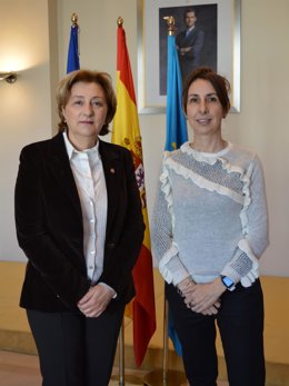 Delia Losa y Teresa Domínguez.