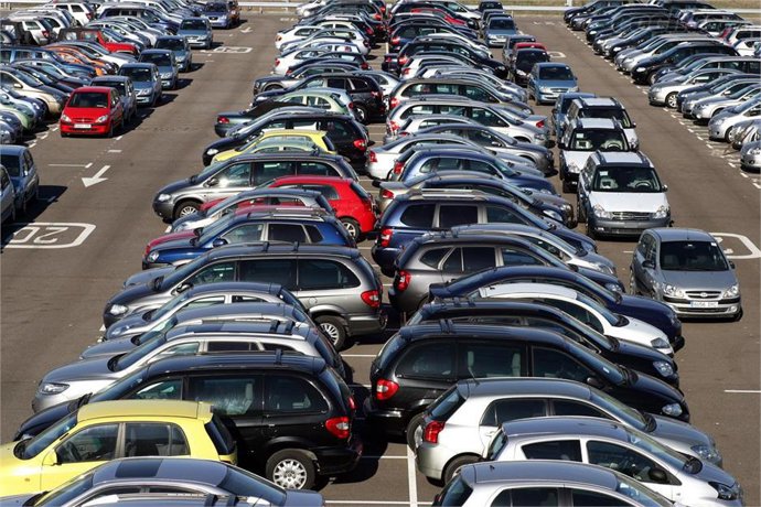 Imagen de un aparcamiento.