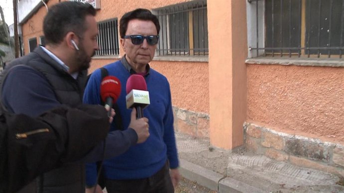 José Ortega Cano muestra su enfado ante las cámaras de televisión