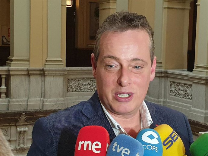 El presidente de la Junta General del Principado de Asturias, Marcelino Marcos Líndez