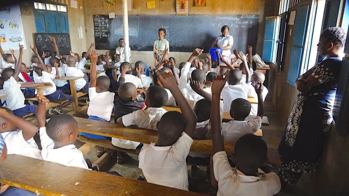 Children Brave School Even As Their Town, And Country Battles the Deadly Ebola Disease