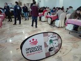 Actividades sobre fomento del ajedrez apoyada por la Diputación de Badajoz