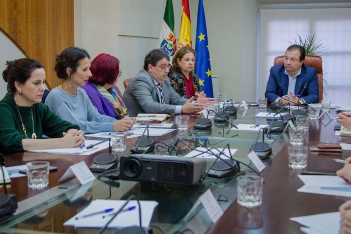 Reunión del Consejo de Gobierno de la Junta de Extremadura
