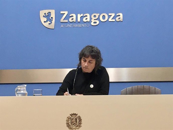 La concejala de ZeC, Luisa Broto