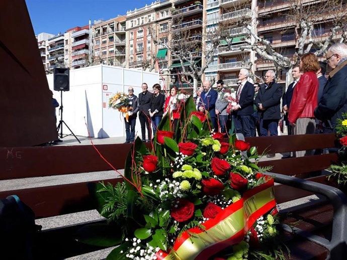 Homenaje a las víctimas del terrorism en Logroño