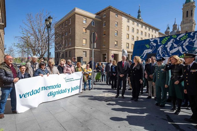 Acto de homenaje en el Día Europeo de las Víctimas del Terrorismo