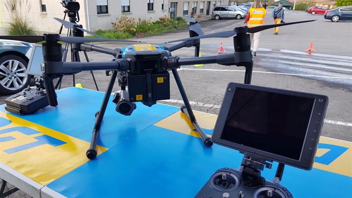 Dron de la DGT.