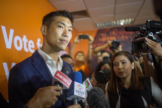 Thanathorn Juangroongruangkit, líder del partido opositor tailandés Futuro Adelante