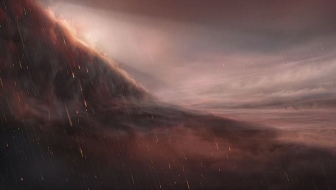 Lluvias de hierro en un exoplaneta abrasador a 390 años luz