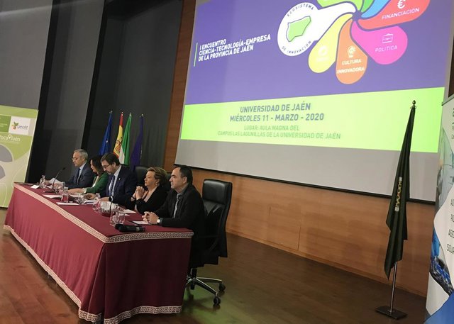 Inauguración del I Encuentro Ciencia-Tecnología-Empresa de la provincia de Jaén
