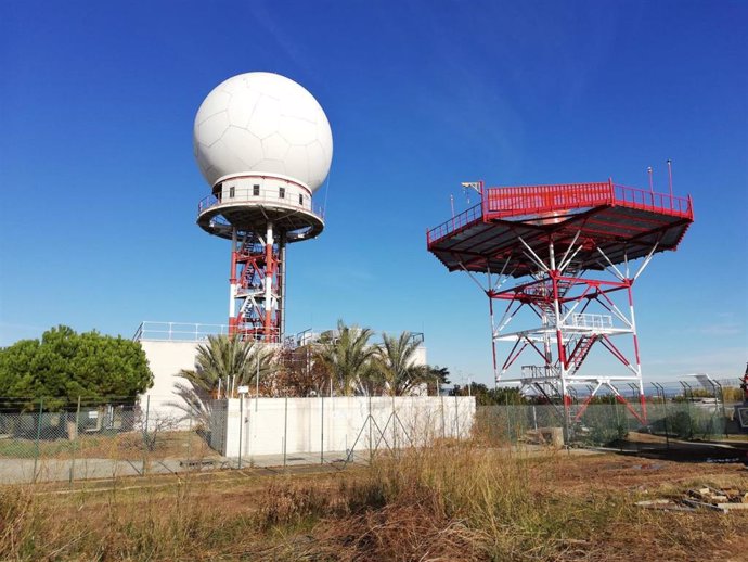 Nuevo radar en el Aeropuerto de Barcelona.