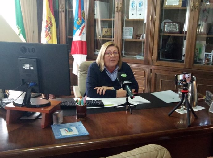 La alcaldesa de Almonte, Rocío del Mar Castellano.