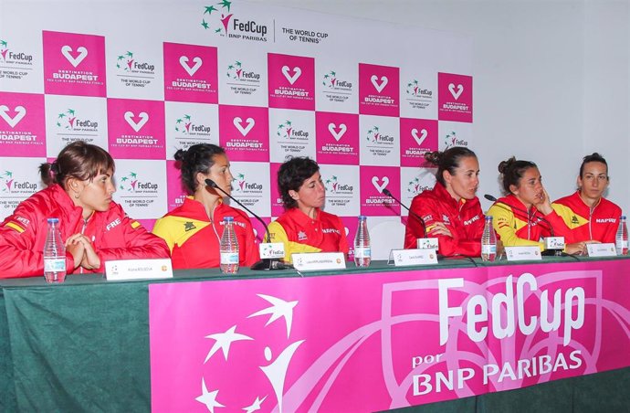 Tennis:  Fed Cup -  Spain v Japan, day 2