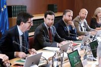 Moreno trasladará al Gobierno en la videoconferencia de presidentes la "lealtad" de la Junta en torno al coronavirus