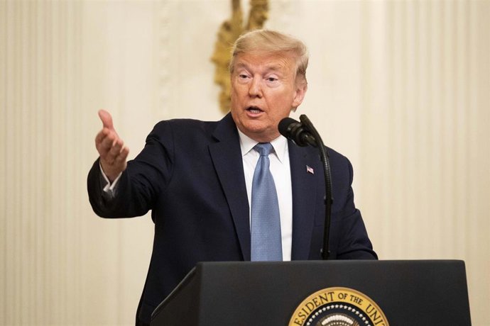 El presidente de Estados Unidos, Donald Trump. 