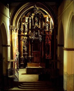 Interior de la parroquia de San Andrés