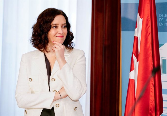 La presidenta de la Comunitat de Madrid, Isabel Díaz Ayuso.