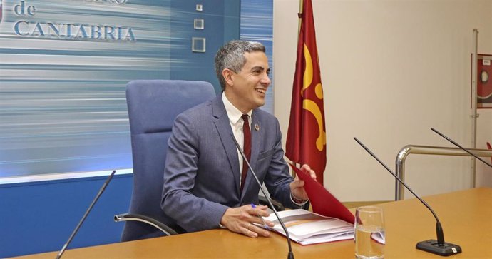 Pablo Zuloaga, vicepresidente y portavoz del Gobierno de Cantabria