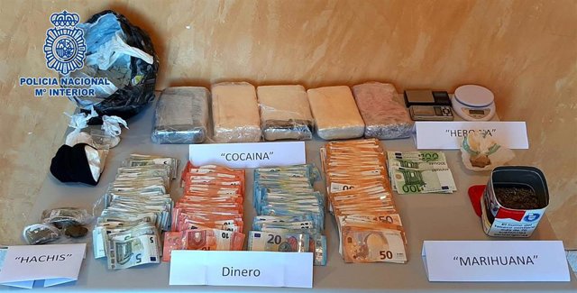 Nota De Prensa:"La Policía Nacional Ha Desarticulado Una Organización Criminal Dedicada Al Tráfico De Drogas En La Ciudad De Elche"