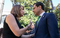 Susana Díaz acudirá este viernes a una reunión con Moreno ante la "gravedad" de la crisis del coronavirus