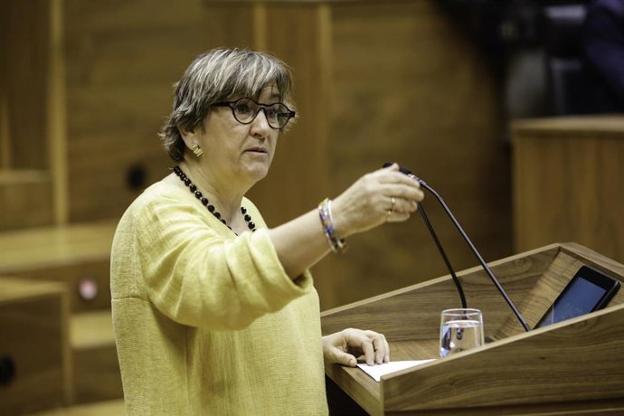 La parlamentaria de Izquierda-Ezkerra, Marisa de Simón.