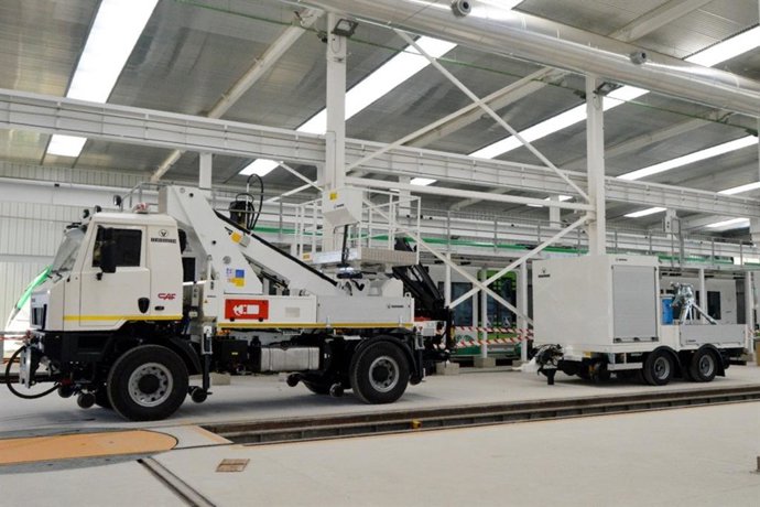 Instalaciones de mantenimiento del Tranvía de la Bahía de Cádiz