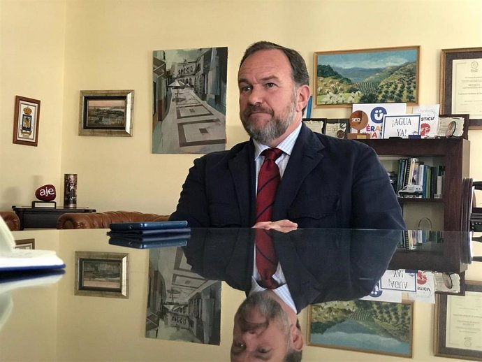 El presidente de la FOE, José Luis García Palacios. 