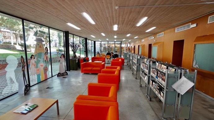La biblioteca pública Manuel Altolaguirre en una imagen de archivo 