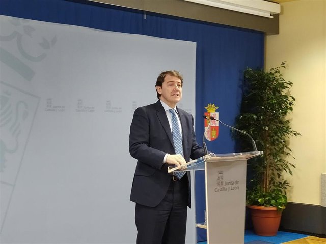 El presidente de la Junta, Alfonso Fernández Mañueco.