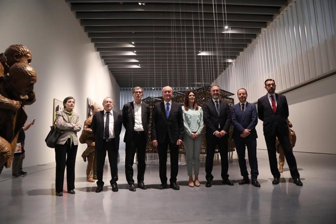 Presentación de la muestra De Miró a Barceló. Un siglo de arte español  en el Centre Pompidou Málaga