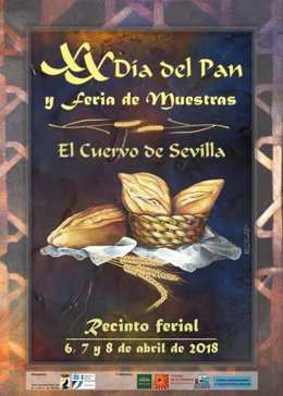 Cartel del XX Día del Pan de El Cuervo en 2018