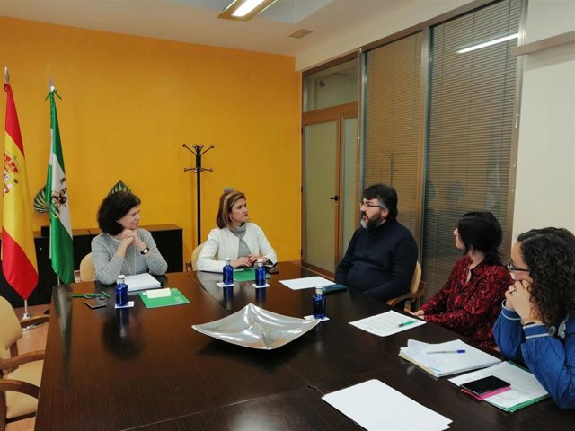 Reunión con los responsables de la Unidad de Atención Infantil Temprana en Jaén