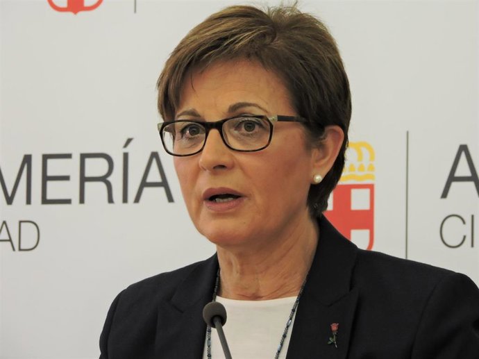 La portavoz del PSOE en el Ayuntamiento de Almería, Adriana Valverde