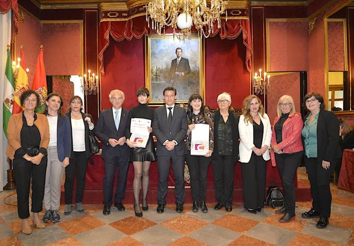 Imagen de la entrega de premios