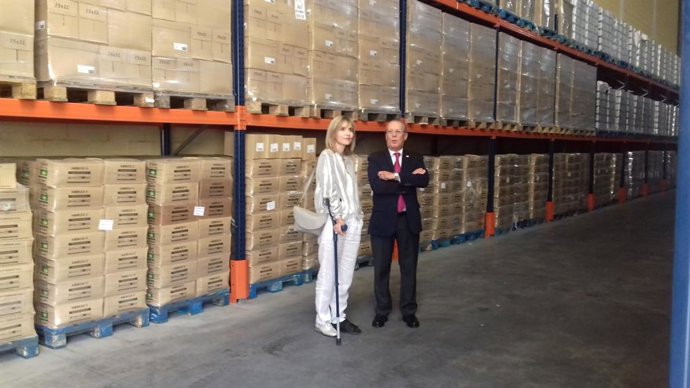 Huelva.- La Subdelegación distribuye 569.338 kilos de alimentos entre 20.711 per