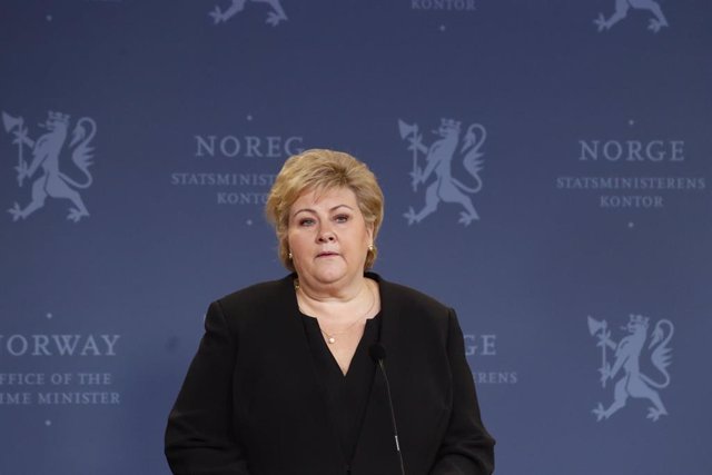 Erna Solberg, primera ministra de Noruega