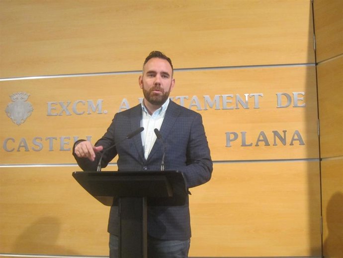 Rafa Simó, portavoz del equipo de gobierno del Ayuntamiento de Castelló. Imagen de archivo.