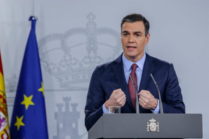 El president del Govern central, Pedro Sánchez, en una imatge d'arxiu.