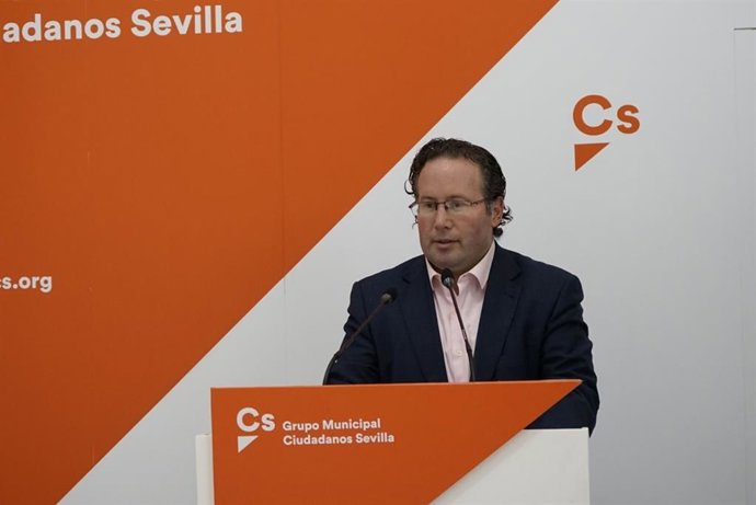 El concejal de Ciudadanos (Cs) en el Ayuntamiento de Sevilla, Lorenzo López