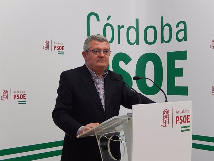 El portavoz del PSOE-A de Salud y Familias en el Parlamento de Andalucía, Jesús María Ruiz, en una imagen de archivo.