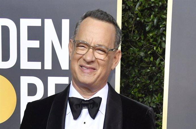 Tom Hanks en los Globos de Oro 2020