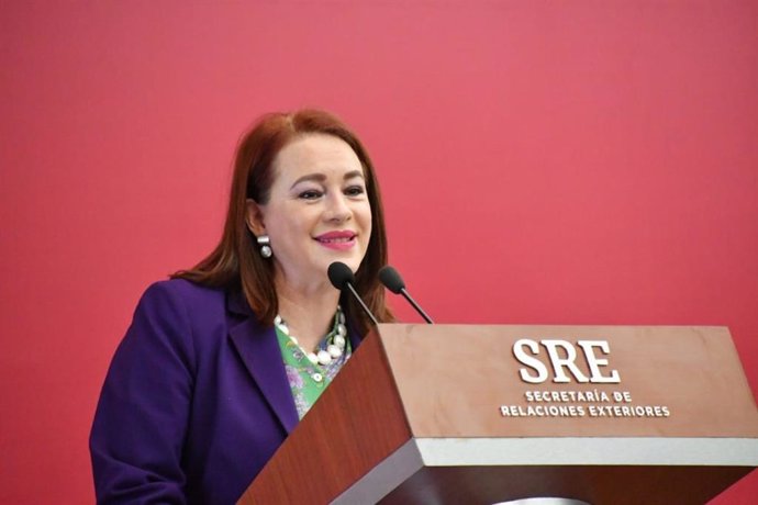 La expresidenta de la Asamblea General de la Organización de Naciones Unidas (2018-2019) María Fernanda Espinosa.