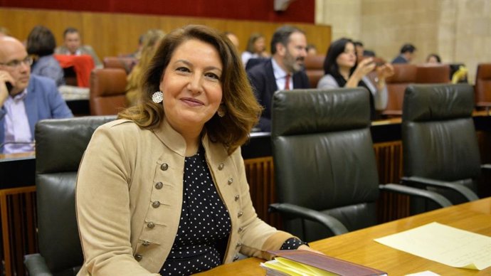 La consejera de Agricultura, Ganadería, Pesca y Desarrollo Sostenible, Carmen Crespo