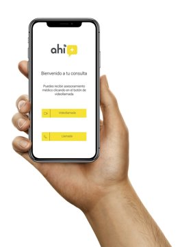 Servicio de telemedicina Ahí+ Salud de la operadora Grupo Ahimas