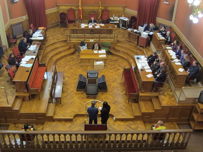 Judici a l'Audincia de Barcelona en una foto d'arxiu.