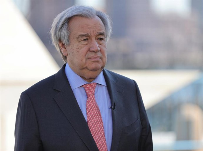 Antonio Guterres en Nueva York