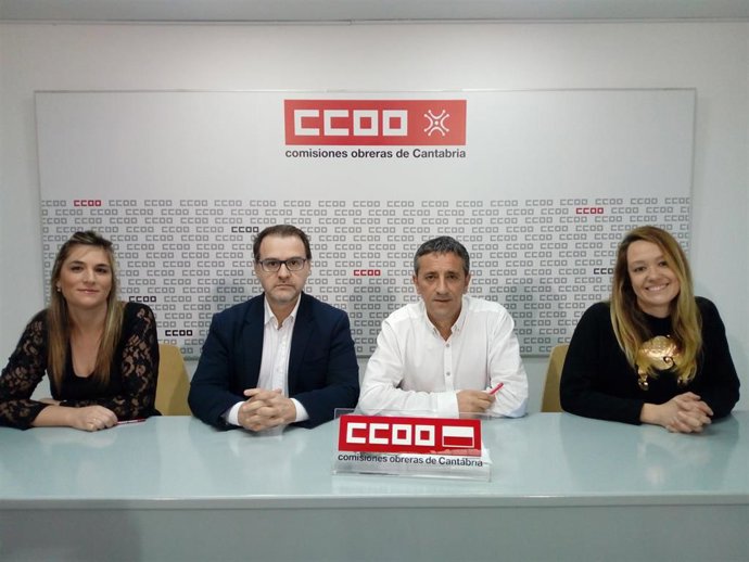 Rueda de prensa de CCOO