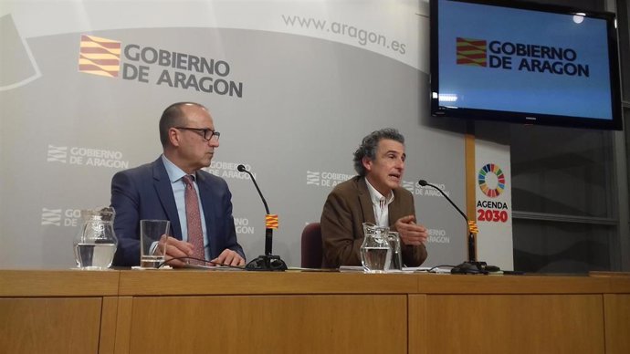Rueda de prensa Consejo extraordinario Gobierno de Aragón ante el coronavirus