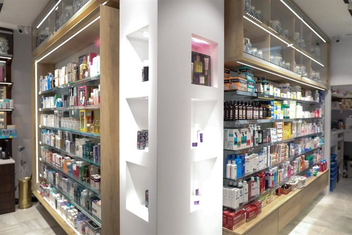 Imagen de medicamentos en una farmacia en Madrid. Archivo