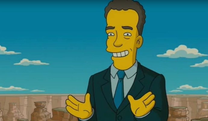 Tom Hanks en Los Simpson